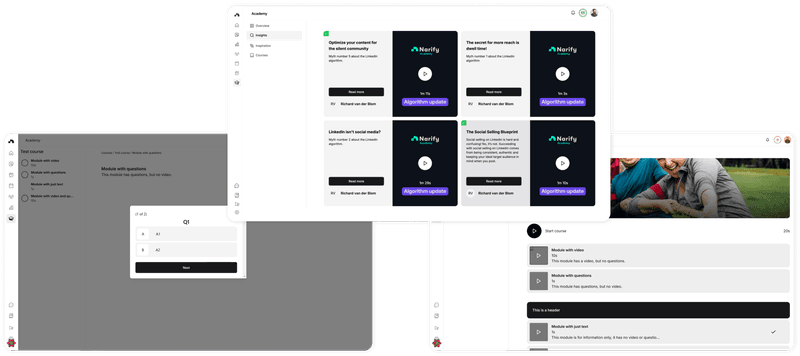 Narify — prosjektbilde fra linkutvikling.no